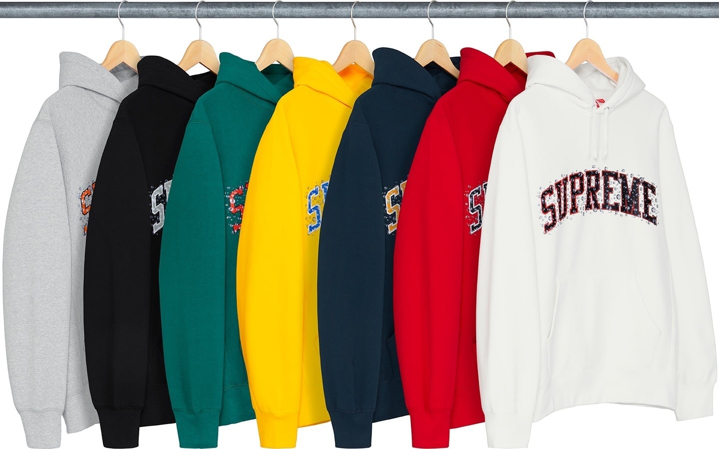 Water Arc Hooded Sweatshirt